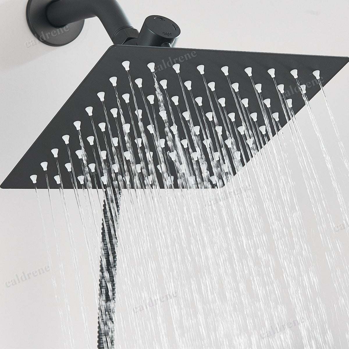 Rain Shower Head with Handheld Spray Combo, 8 Inch Black – view 9
