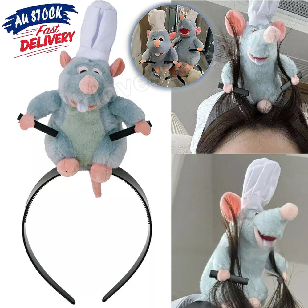 Ratatouille Plush Doll Hairband Set for All Occasions