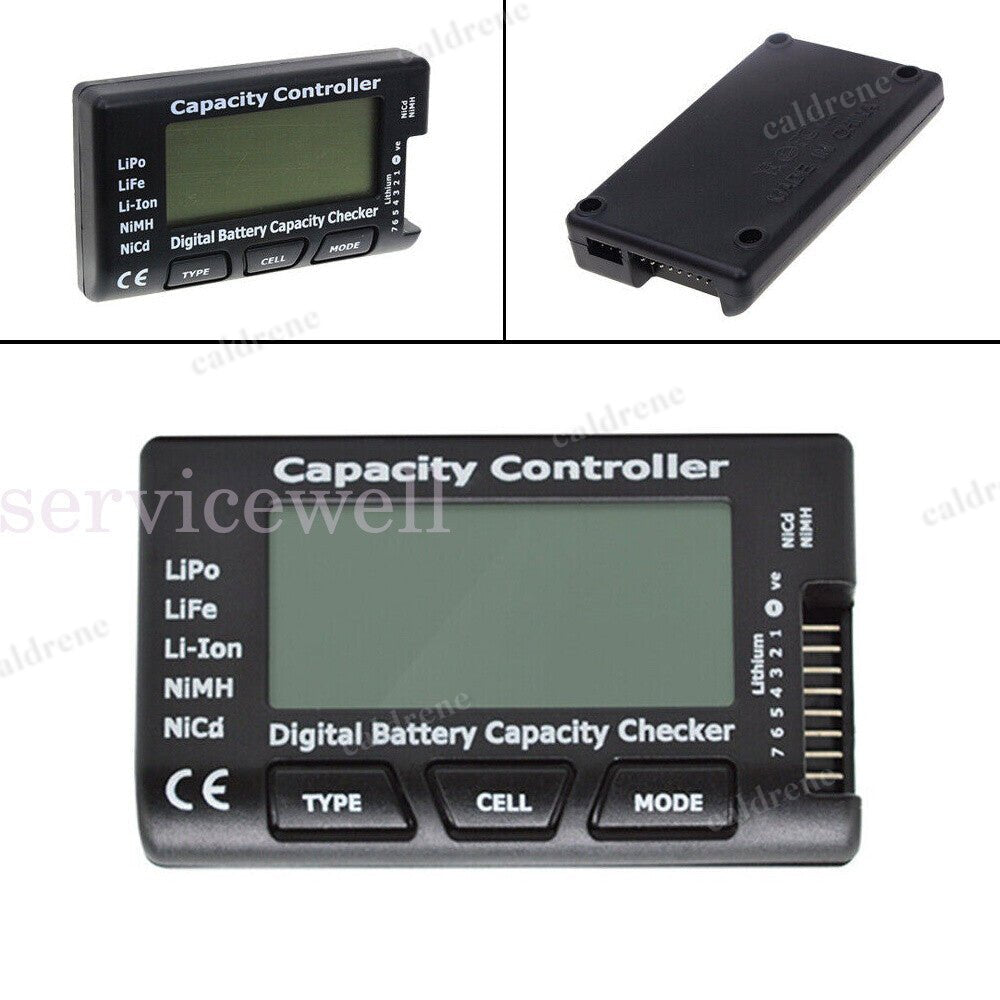 RC CellMeter 7 Digital Battery Capacity Checker for LiPo, LiFe, Li-ion, NiMH – view 2