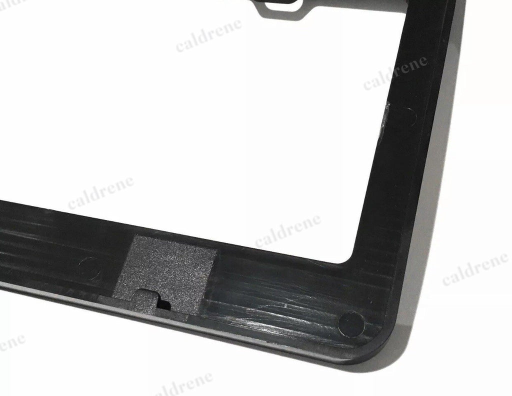 Real Carbon Fiber License Plate Frame 3K Twill – view 3