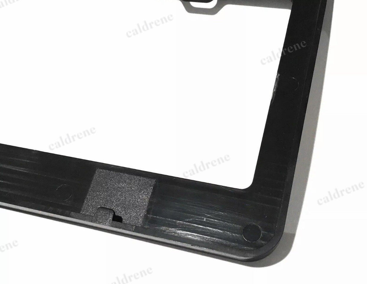 Real Carbon Fiber License Plate Frame 3K Twill – view 3