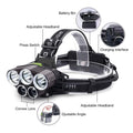 Rechargeable 5-LED Headlamp