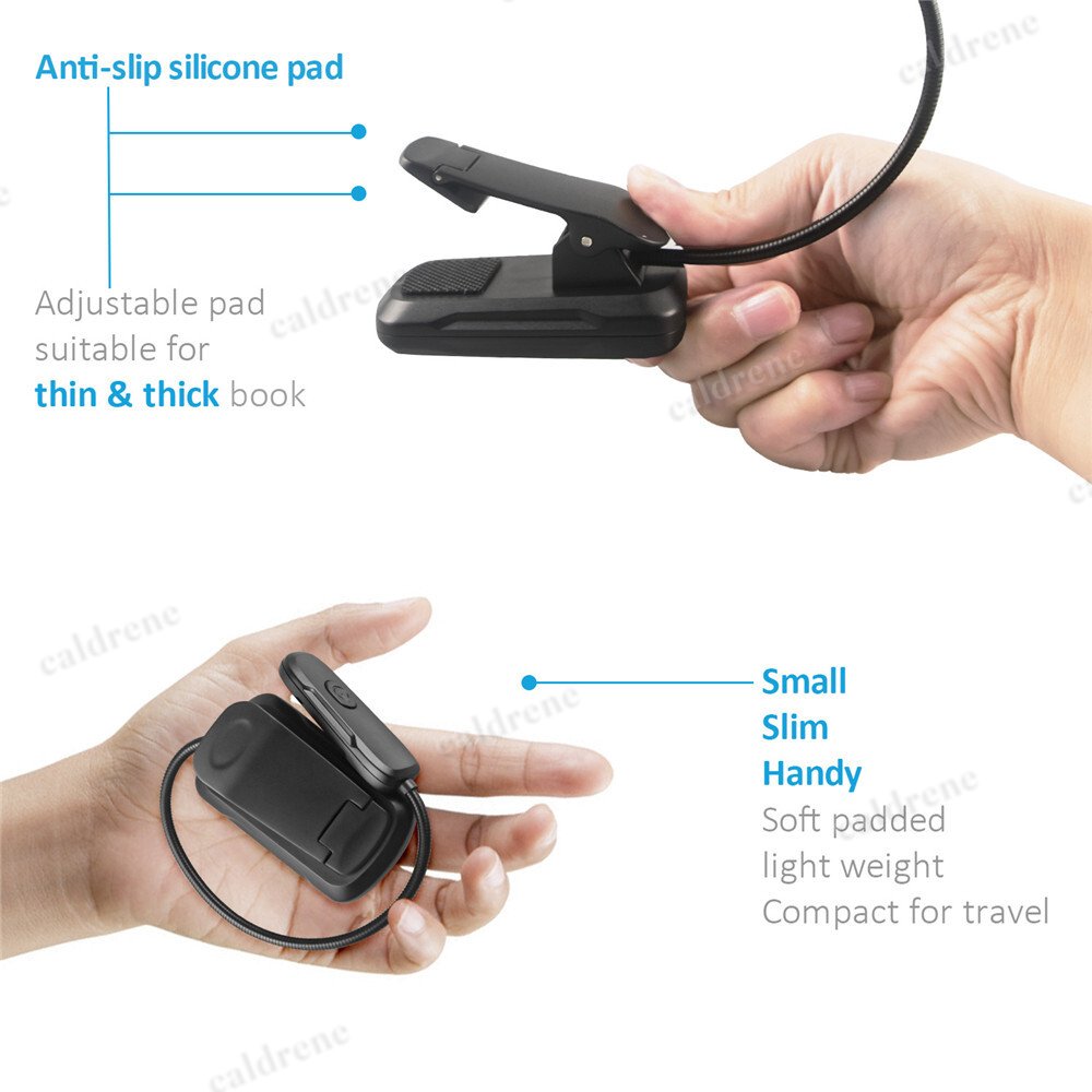 Rechargeable Clip-On LED Book Light – view 4