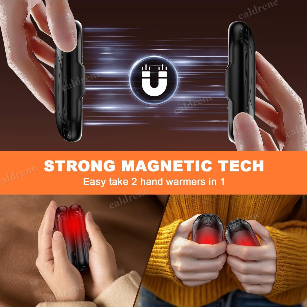 Rechargeable Electric Hand Warmers with 3 Heat Levels, 2 Pack – view 7