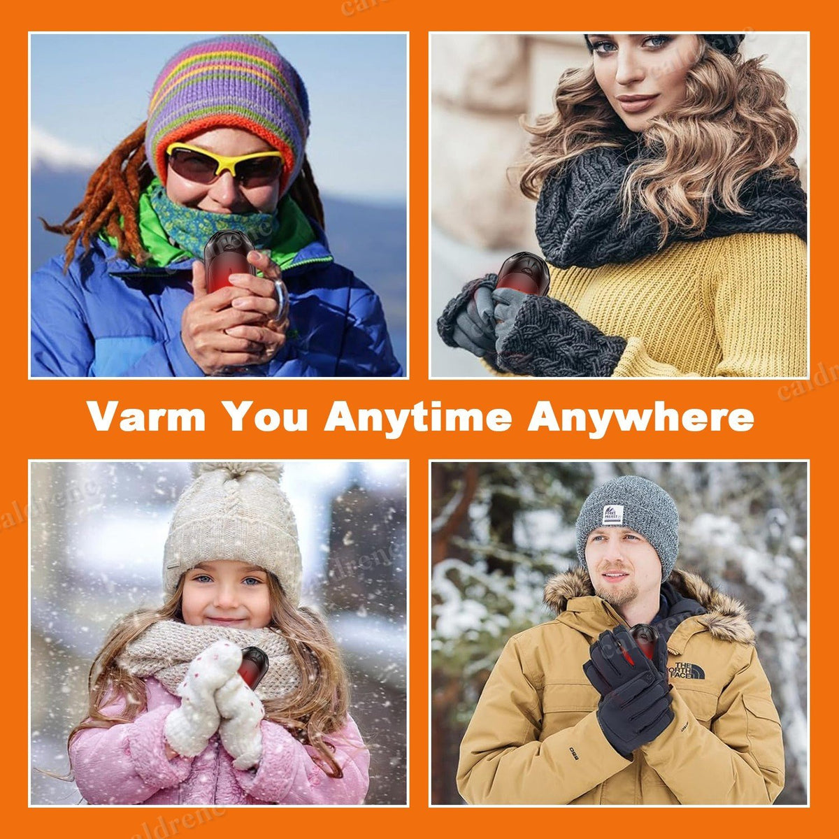 Rechargeable Electric Hand Warmers with 3 Heat Levels, 2 Pack – view 9