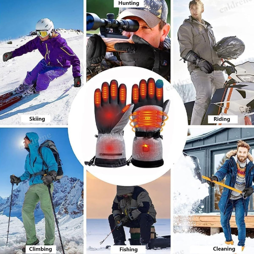Rechargeable Electric Heated Gloves with 2 Batteries – view 6