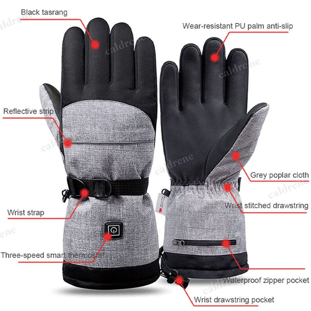 Rechargeable Electric Heated Gloves with 2 Batteries – view 8