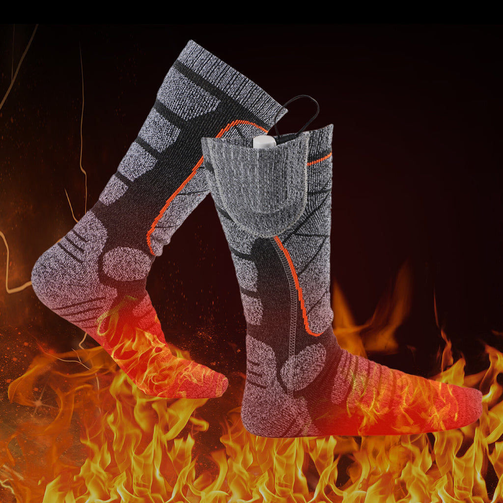 Rechargeable Electric Heated Socks for Men and Women