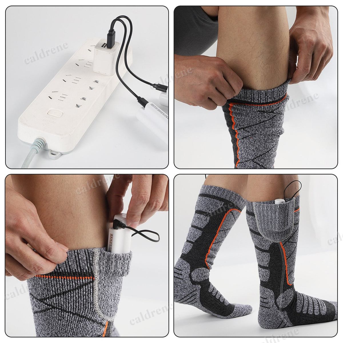 Rechargeable Heated Socks – view 3