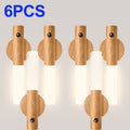 Rechargeable Motion Sensor Magnetic LED Wall Sconces, 6 Pack