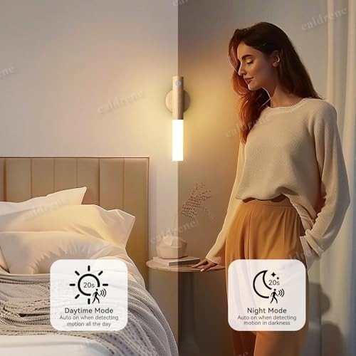 Rechargeable Motion Sensor Magnetic LED Wall Sconces, 6 Pack – view 3