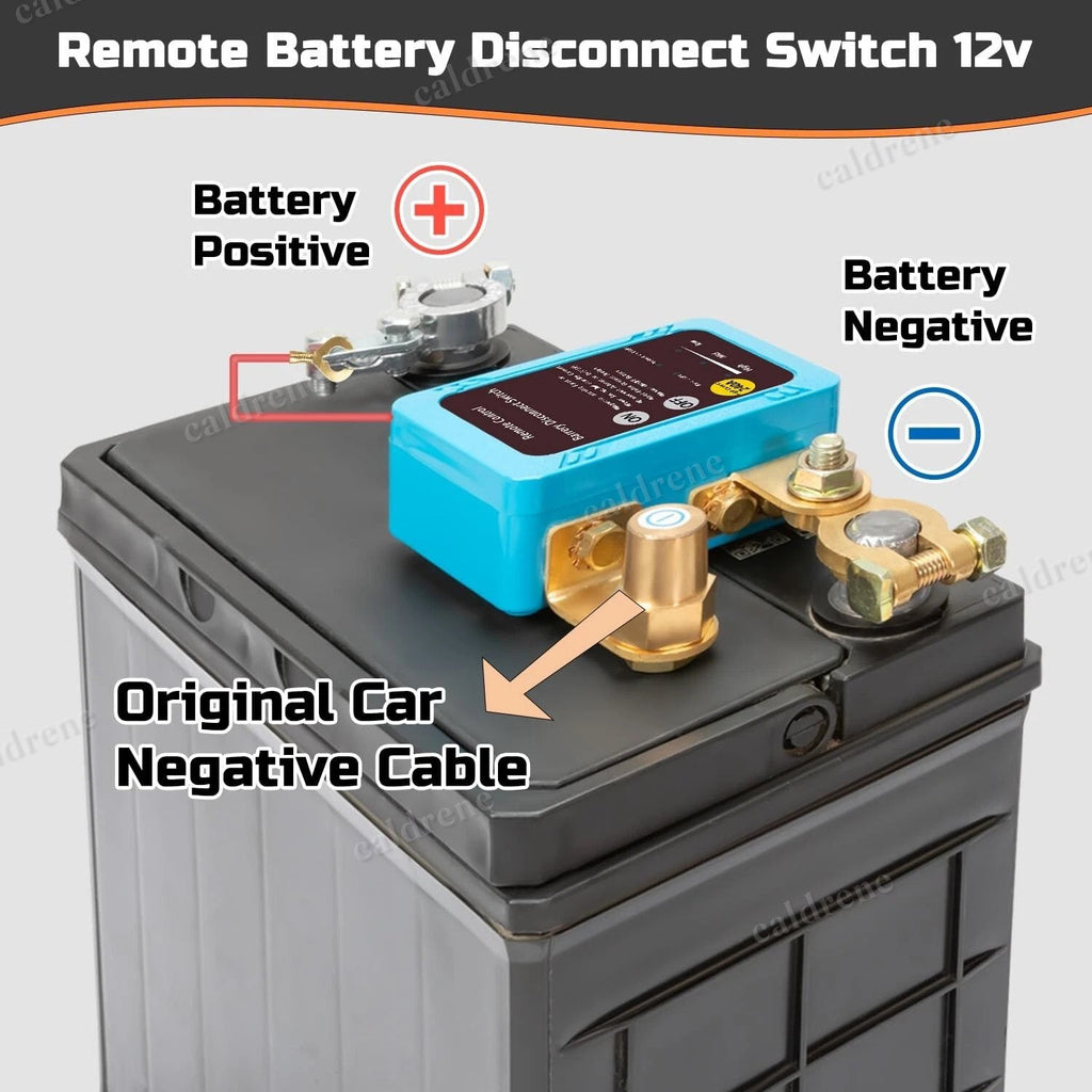 Remote Battery Disconnect Switch 12V 24V 240A – view 7