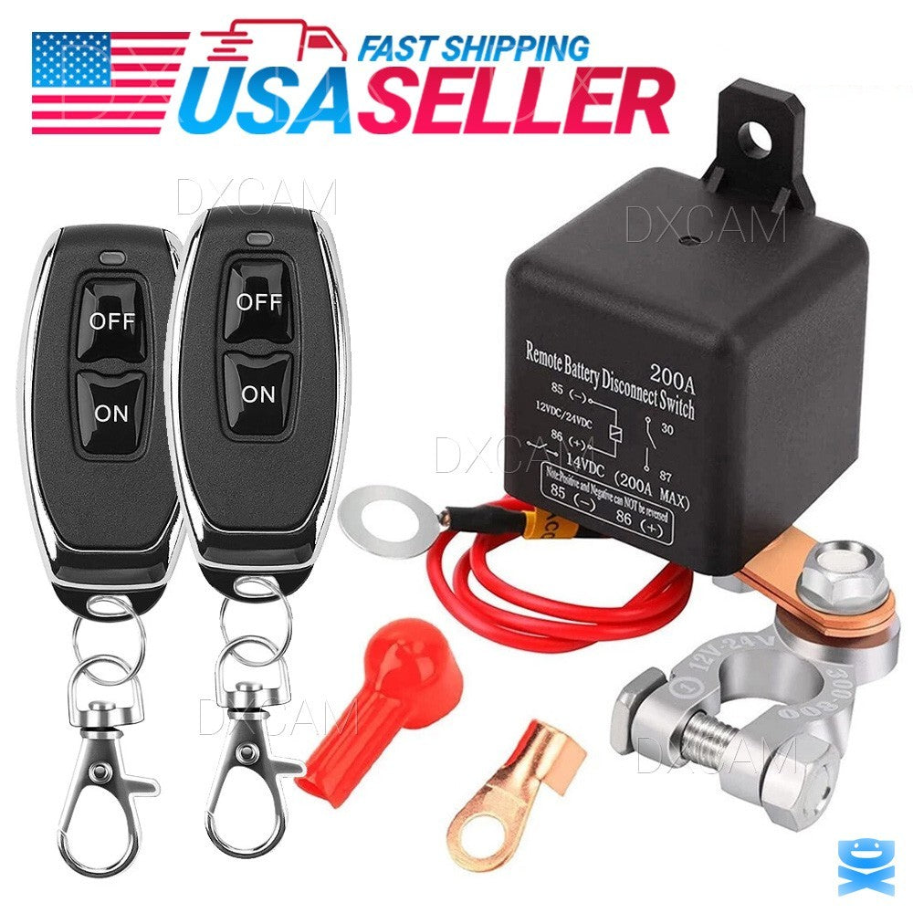 Remote Control Car Battery Disconnect Switch Kill Isolator