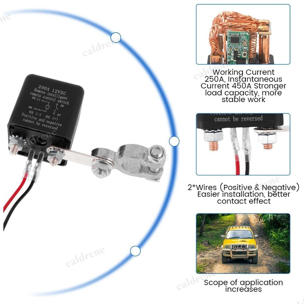 Remote Control Car Battery Disconnect Switch Kill Isolator – view 6