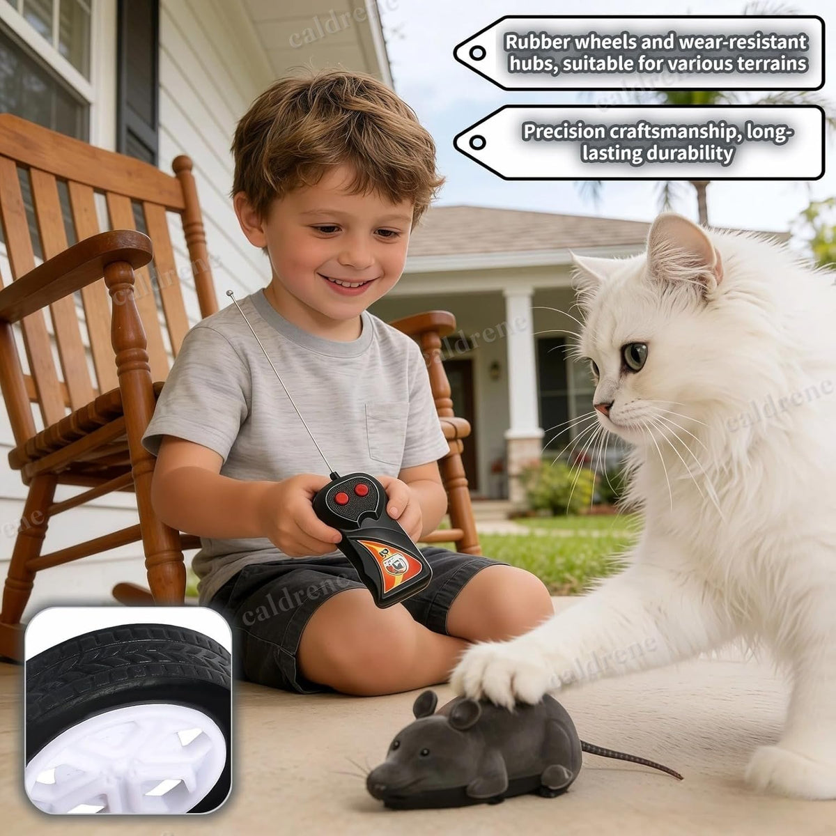 Remote Control Mouse Cat Toy, Rechargeable – view 2