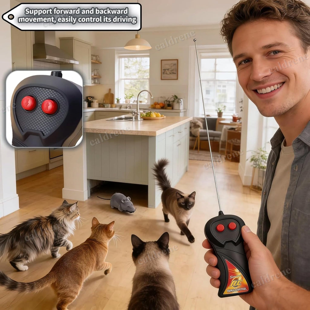 Remote Control Mouse Cat Toy, Rechargeable – view 3