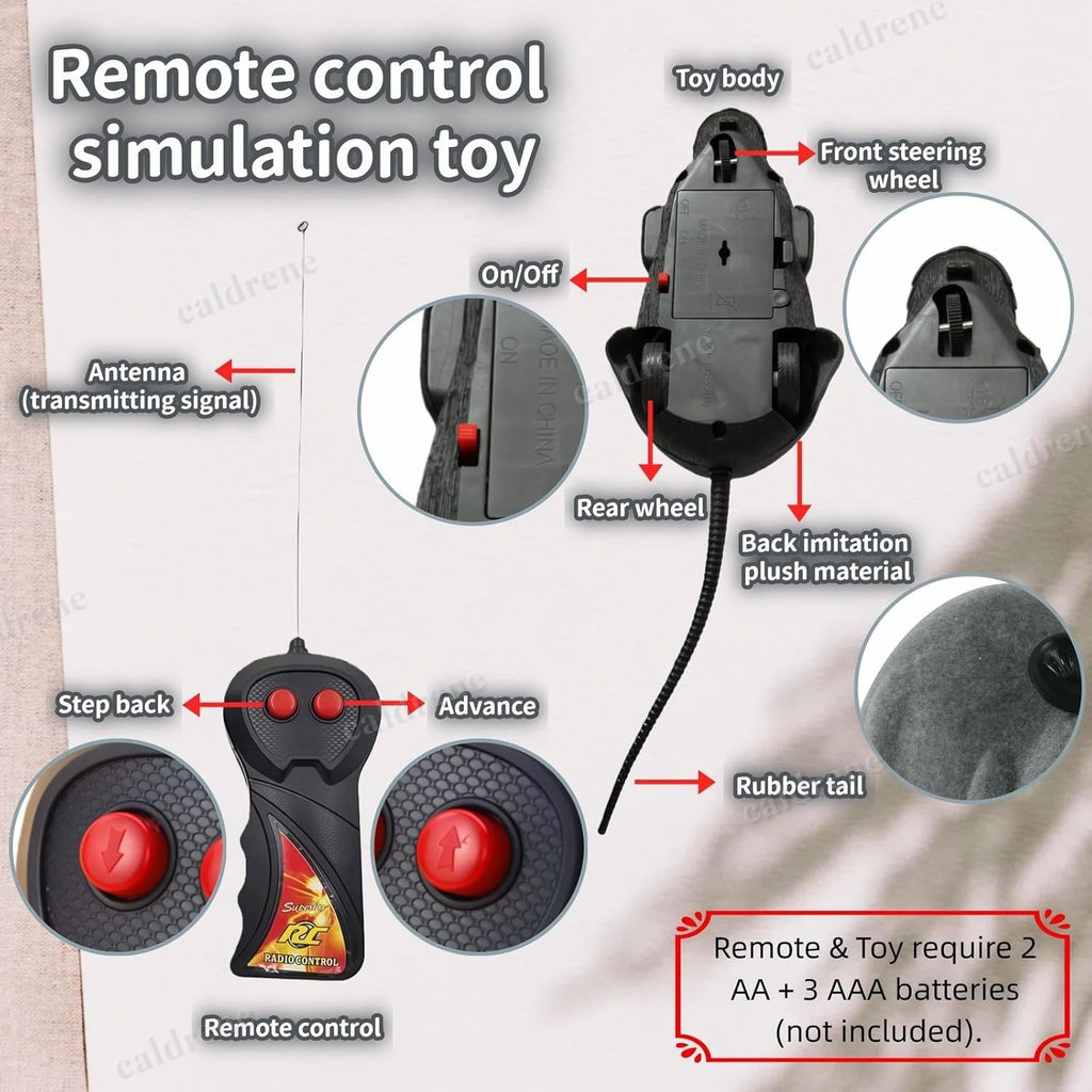Remote Control Mouse Cat Toy, Rechargeable – view 4