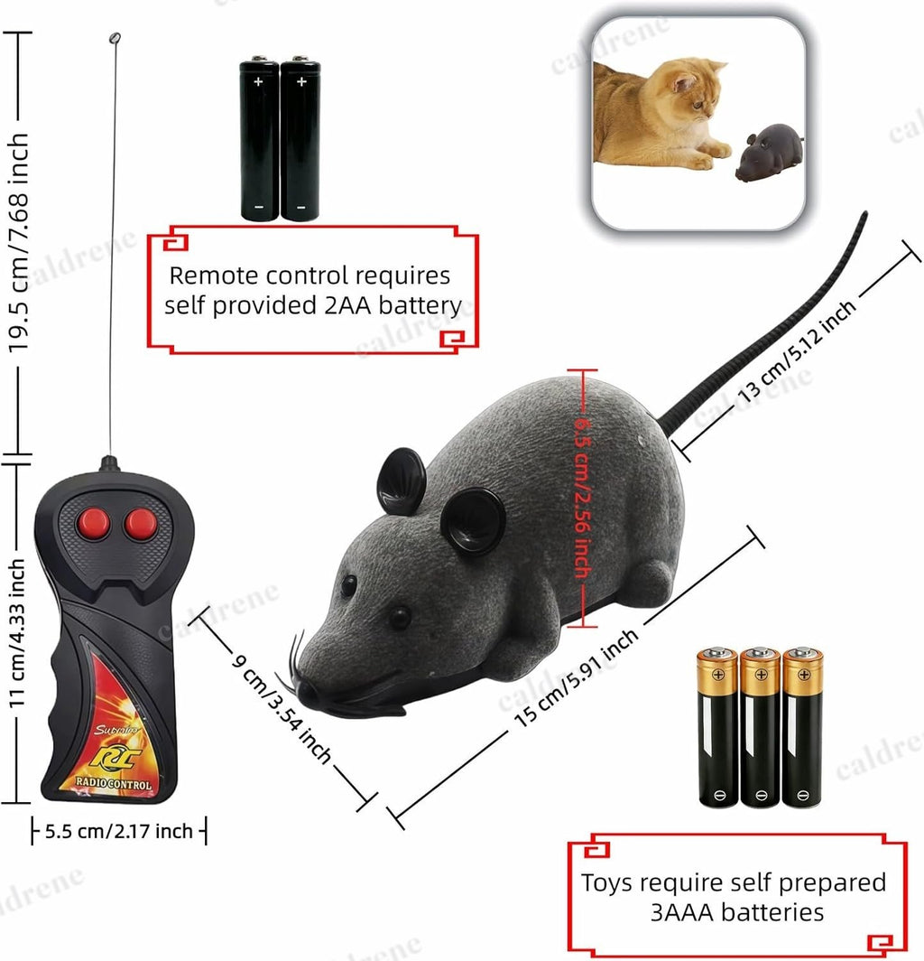 Remote Control Mouse Cat Toy, Rechargeable – view 5
