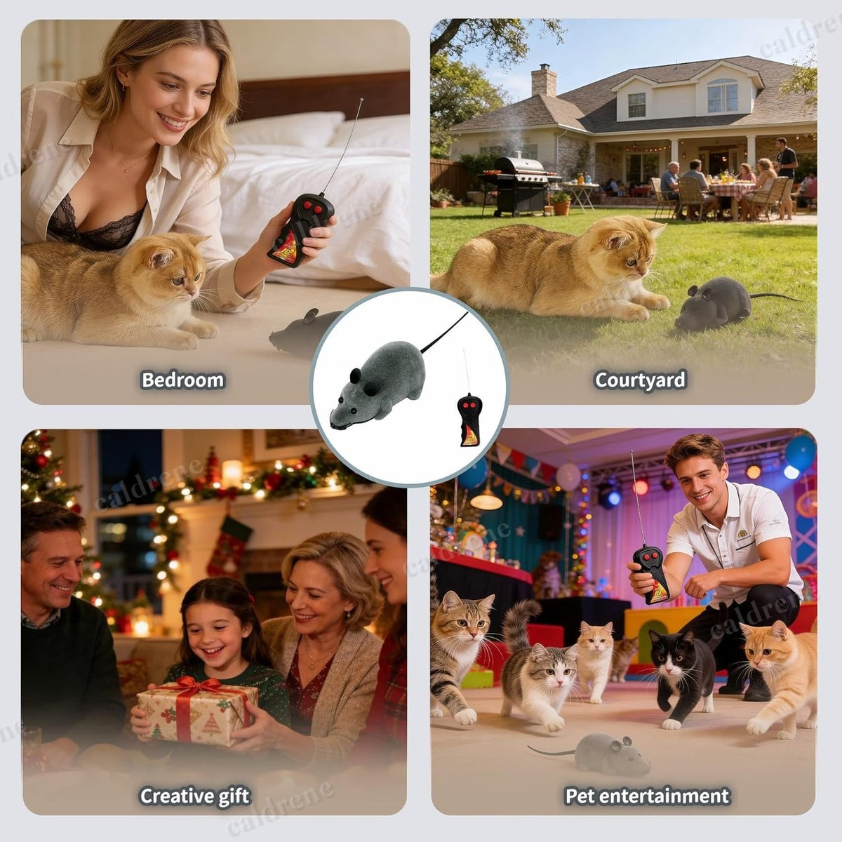 Remote Control Mouse Cat Toy, Rechargeable – view 6