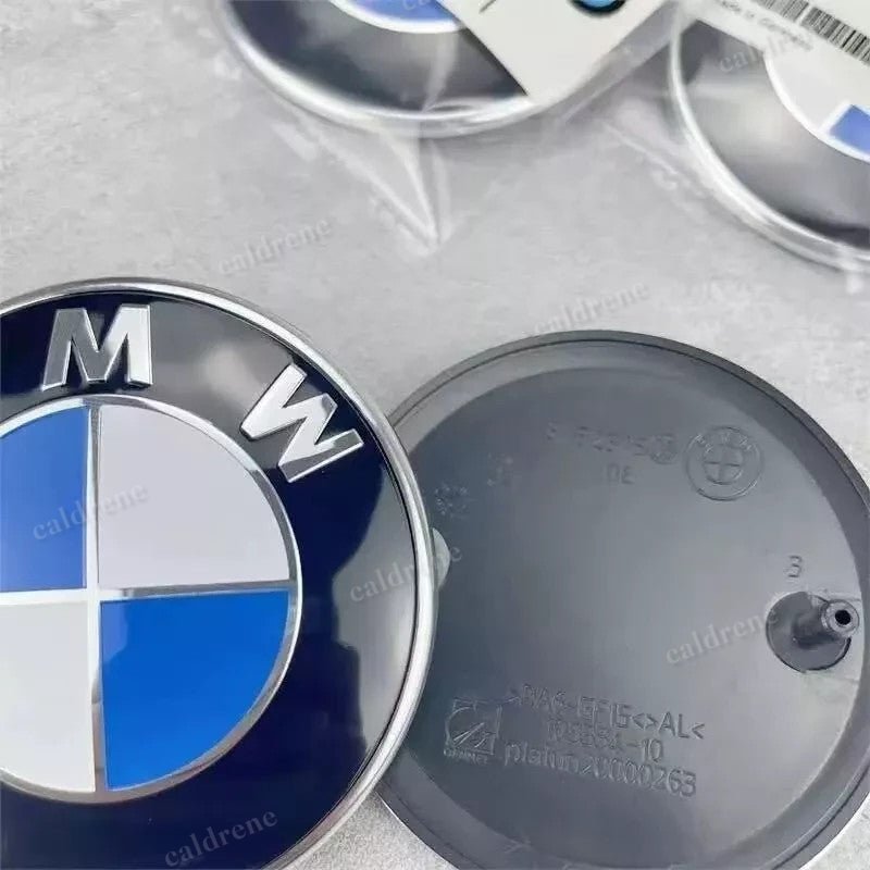 Replacement Emblem Badge for Vehicles - Blue & White – view 2