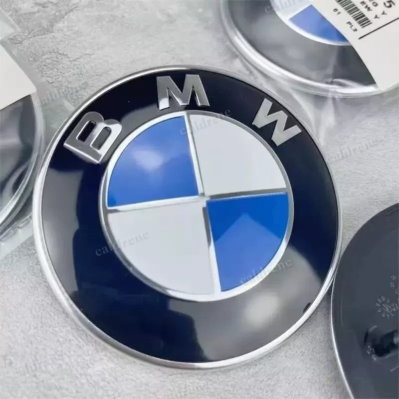 Replacement Emblem Badge for Vehicles - Blue & White – view 3