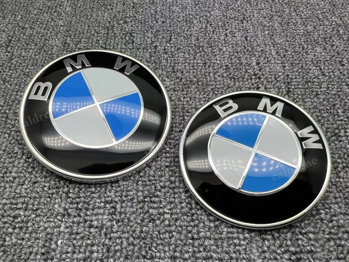 Replacement Emblem Badge for Vehicles - Blue & White – view 4