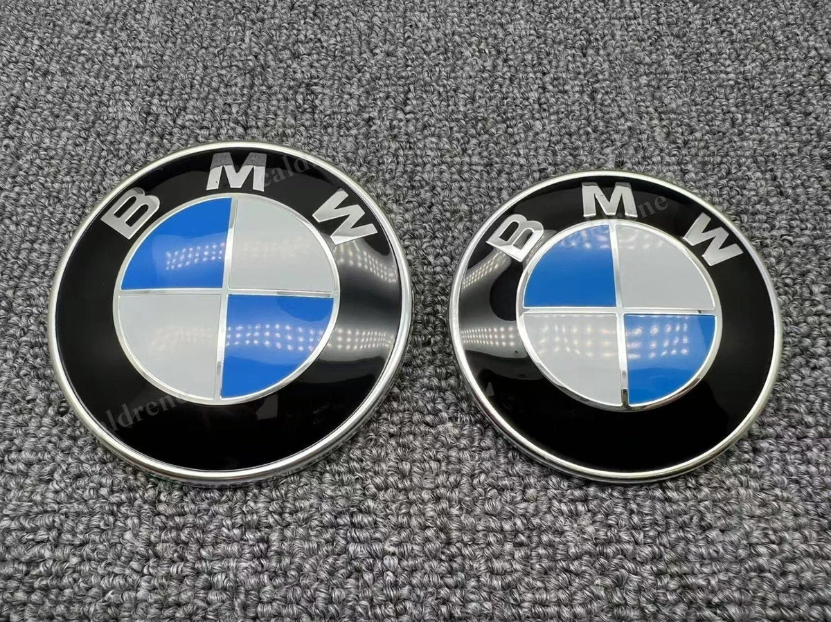 Replacement Emblem Badge for Vehicles - Blue & White – view 7