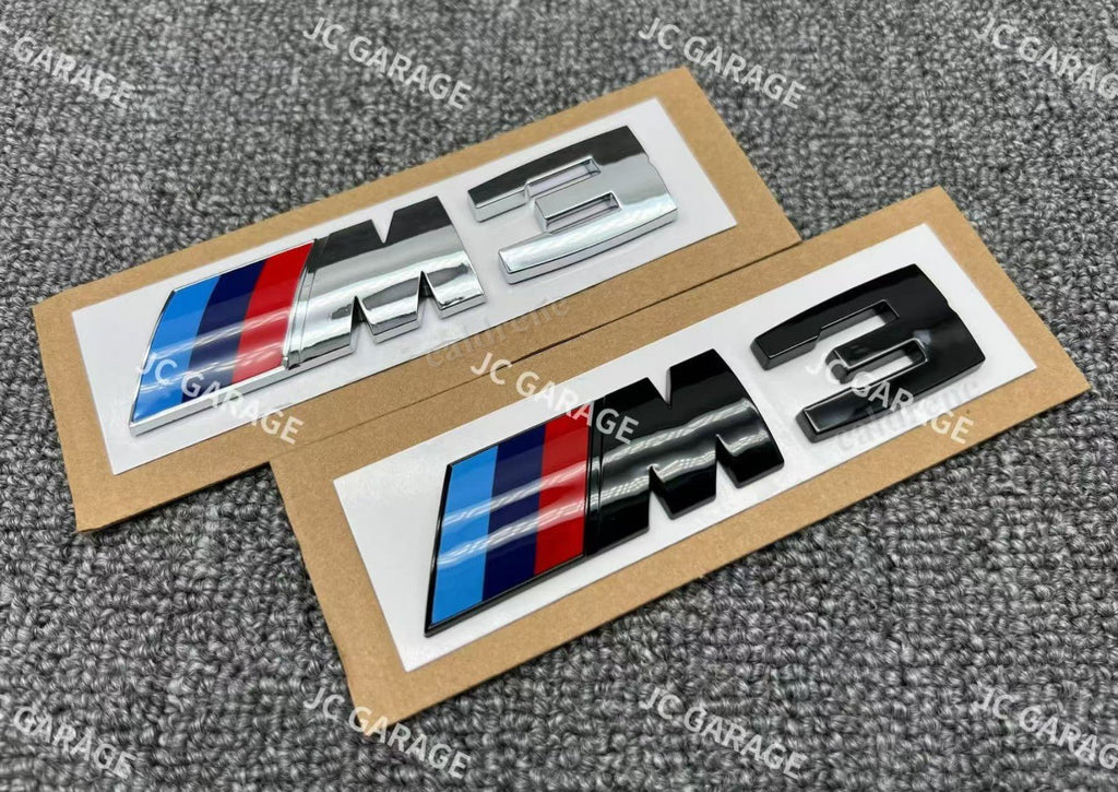 Replacement Rear Trunk Emblem Badge for M3 – view 2