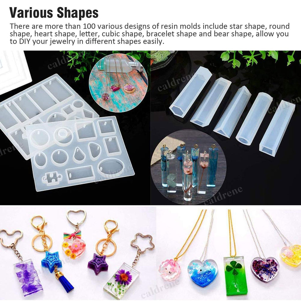 Resin Casting Silicone Mold Kit, 229 Pieces – view 2