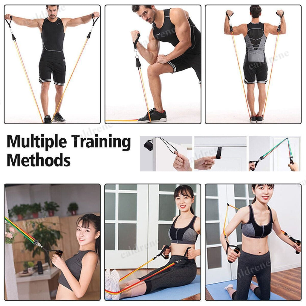 Resistance Band Set, 11 Pieces with Handles – view 5