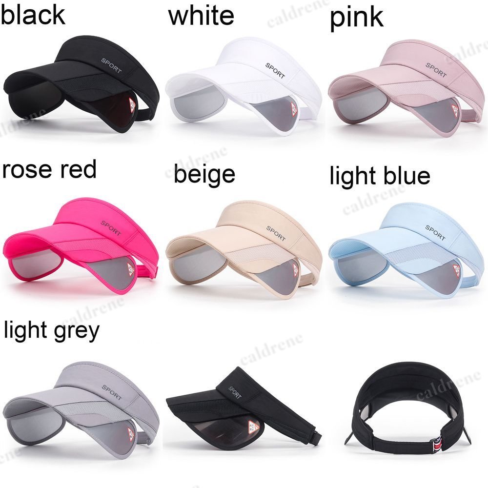Retractable Brim Adjustable Sun Visor Hat for Outdoor Sports – view 2