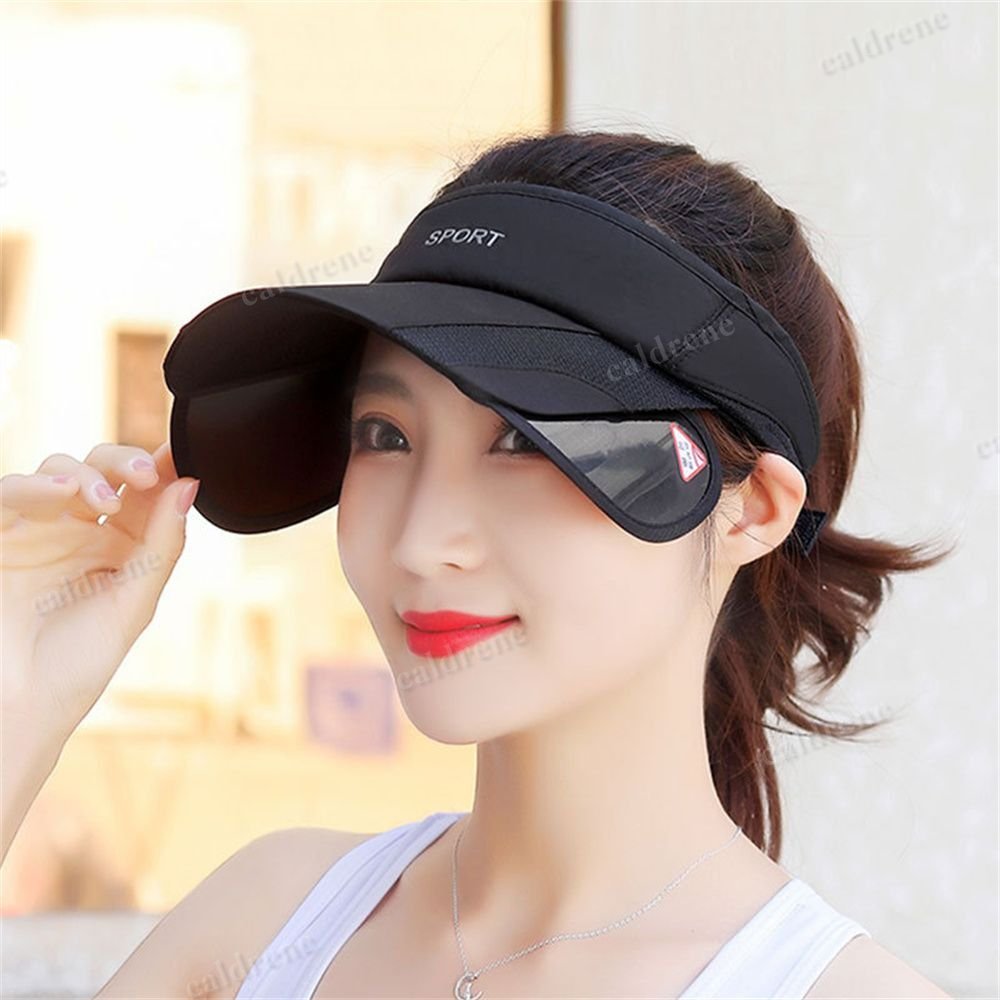 Retractable Brim Adjustable Sun Visor Hat for Outdoor Sports – view 4