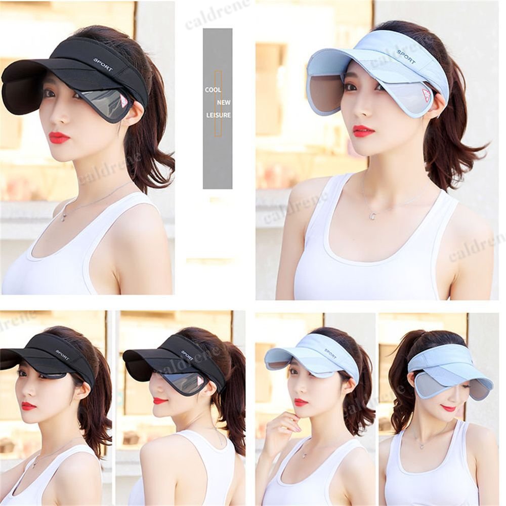 Retractable Brim Adjustable Sun Visor Hat for Outdoor Sports – view 6