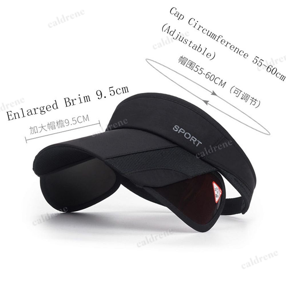 Retractable Brim Adjustable Sun Visor Hat for Outdoor Sports – view 8