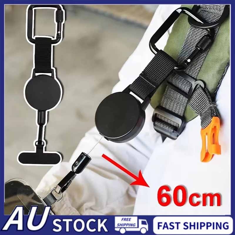 Retractable Phone Holder for Skiing and Snowboarding
