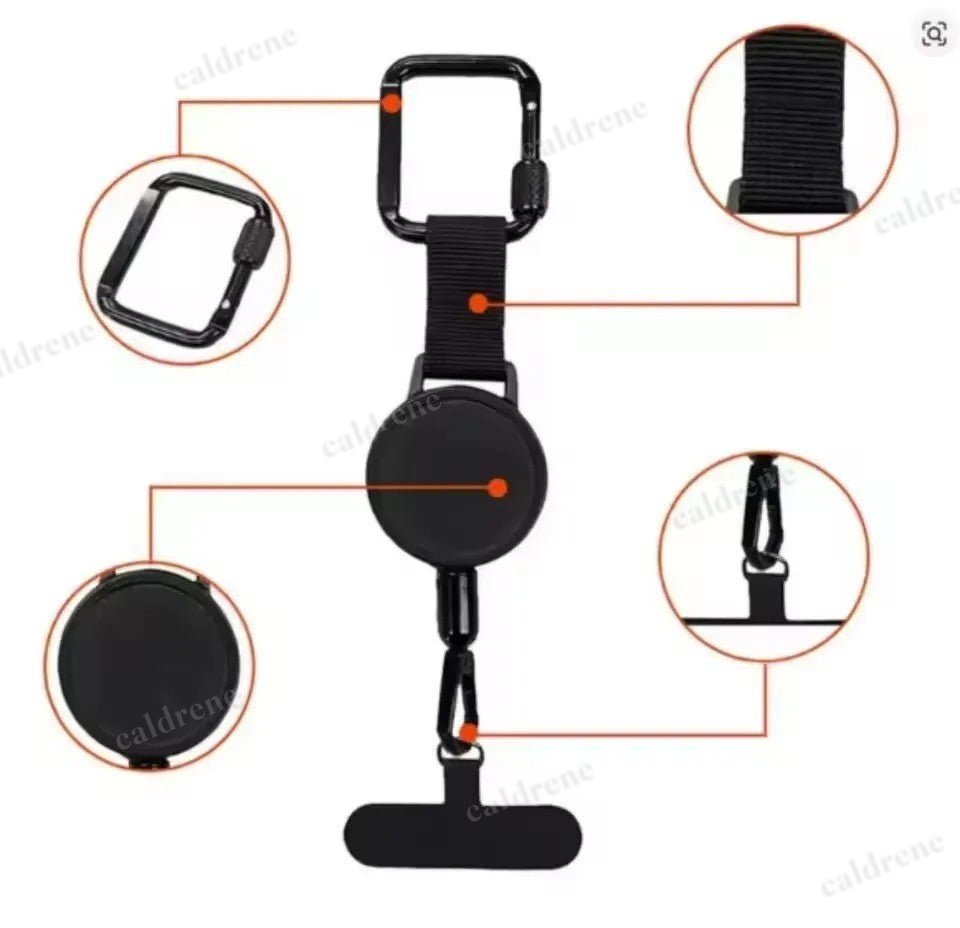 Retractable Phone Holder for Skiing and Snowboarding – view 4