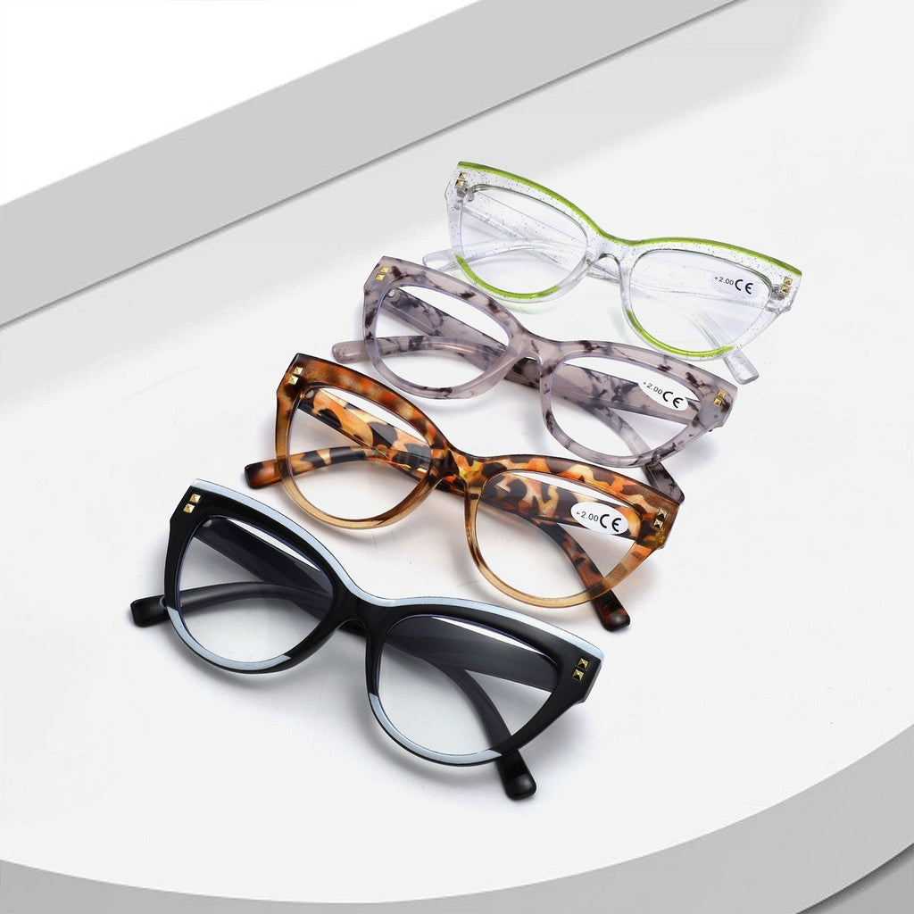 Retro Cat Eye Anti Blue Light Reading Glasses