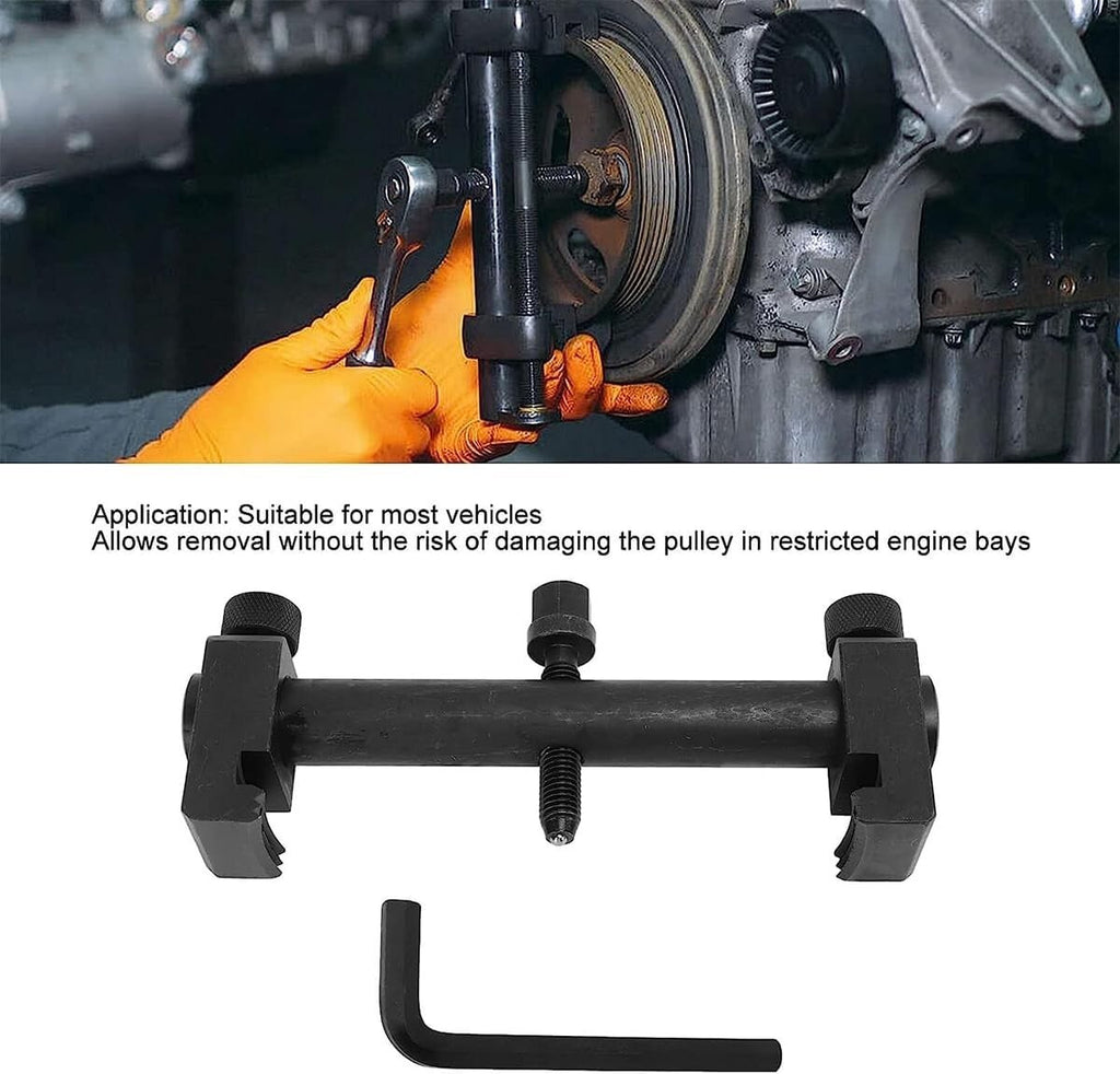 Ribbed Drive Crankshaft Pulley Puller Tool Kit