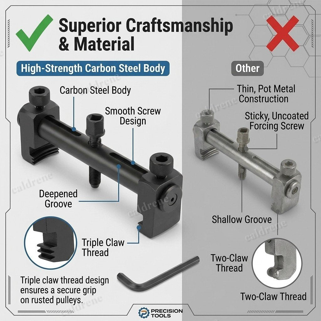 Ribbed Drive Crankshaft Pulley Puller Tool Kit – view 4
