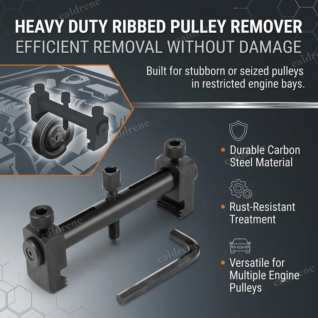 Ribbed Drive Crankshaft Pulley Puller Tool Kit – view 5