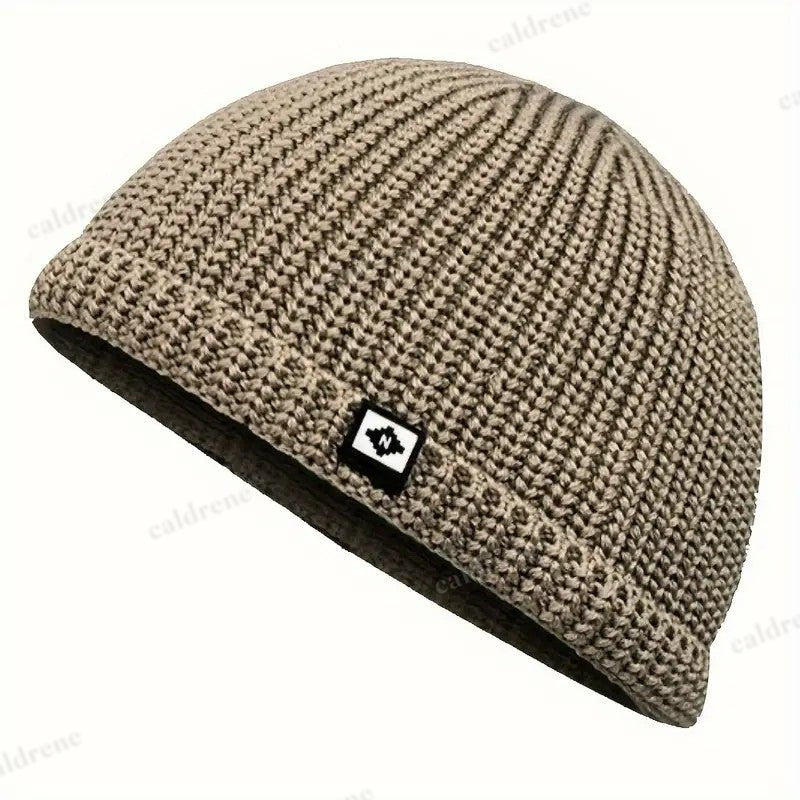 Ribbed Wool Beanie Hat for Winter Outdoor Activities – view 3