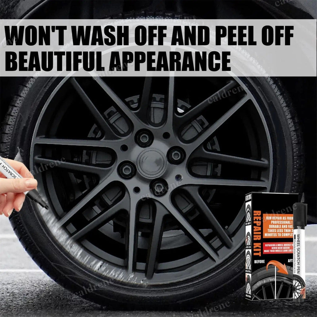 Rim Touch Up Paint for Quick Wheel Repair in Gloss Black – view 4