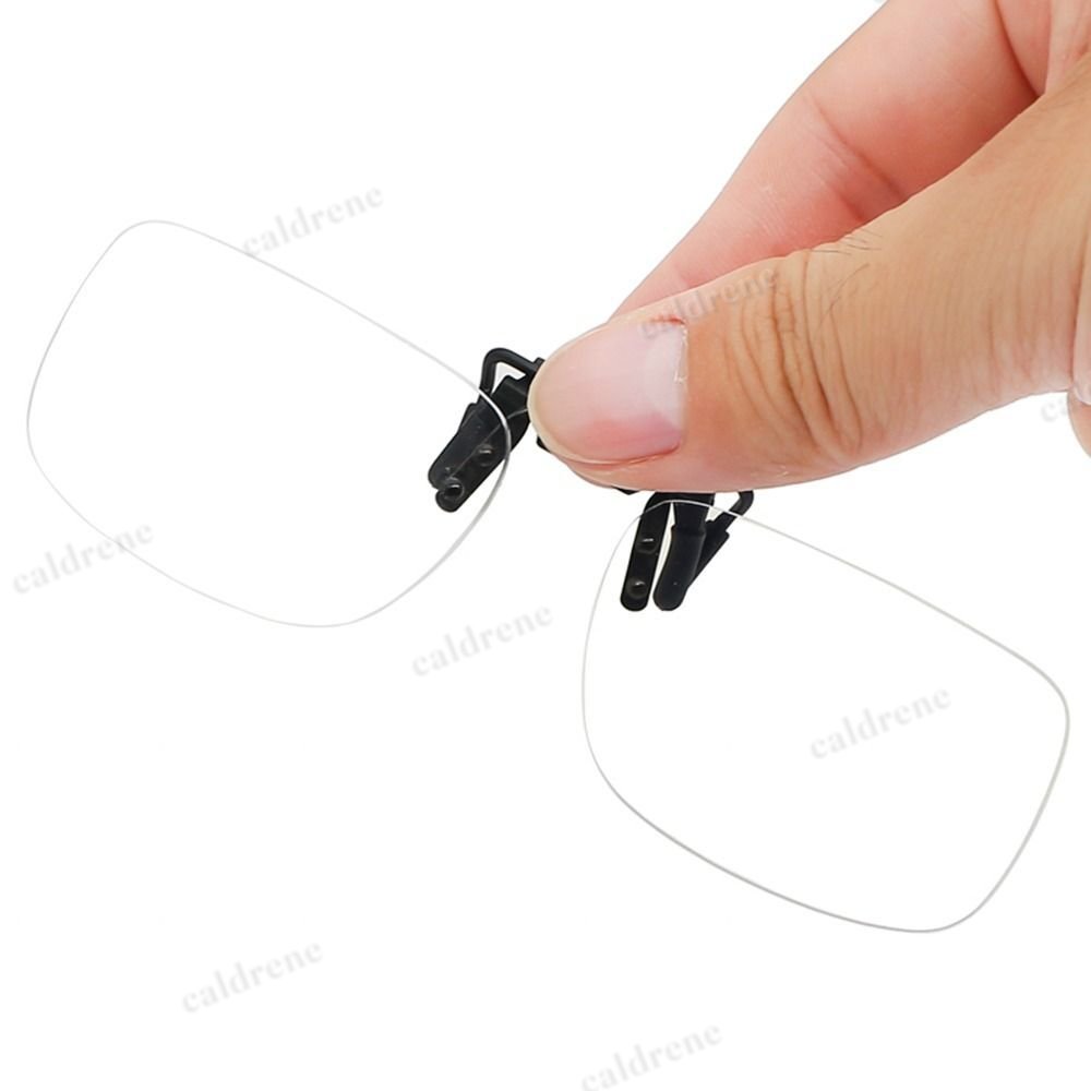 Rimless Clip-On Magnifying Glasses for Easy Reading – view 3