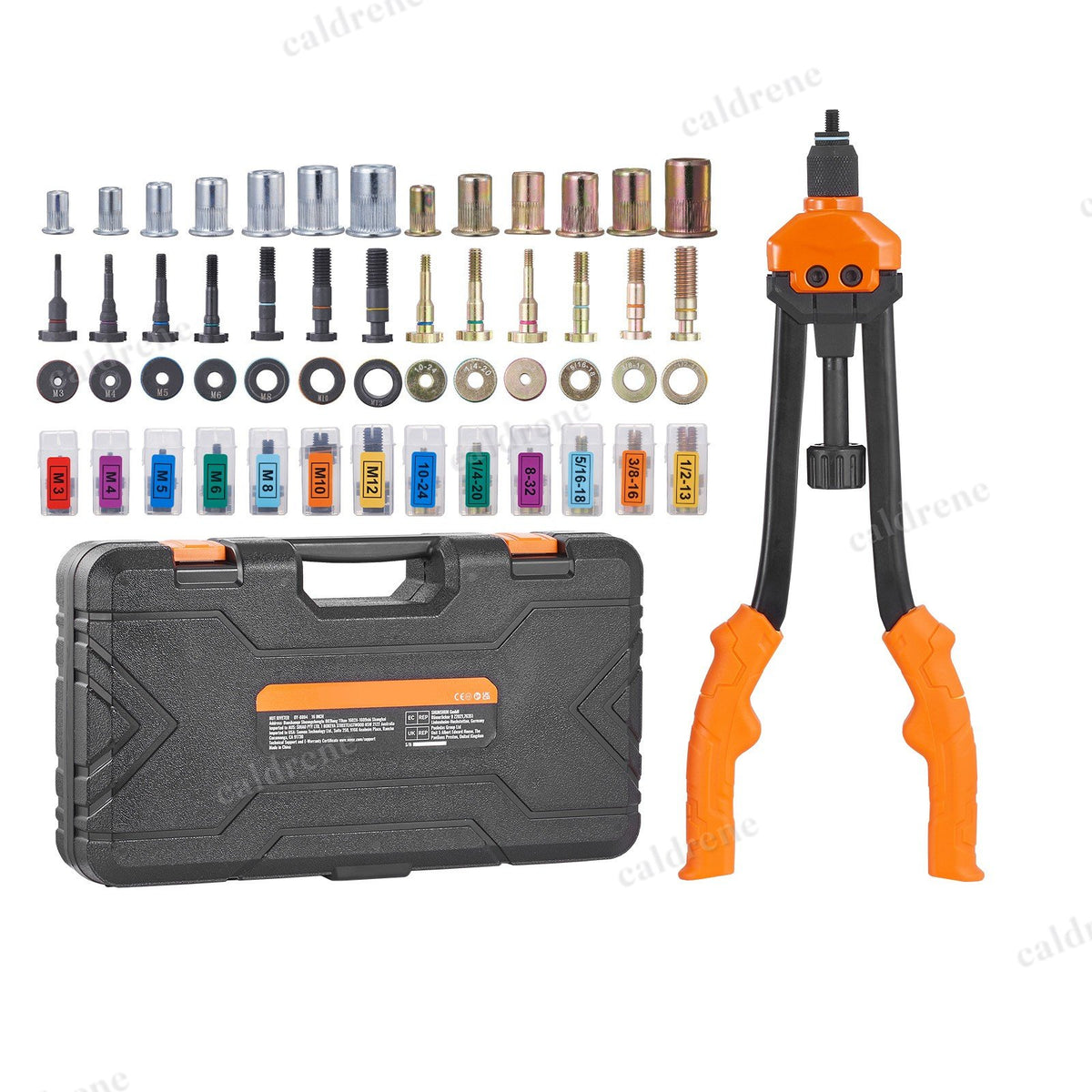 Rivet Nut Tool Kit with 186 Rivet Nuts – view 8