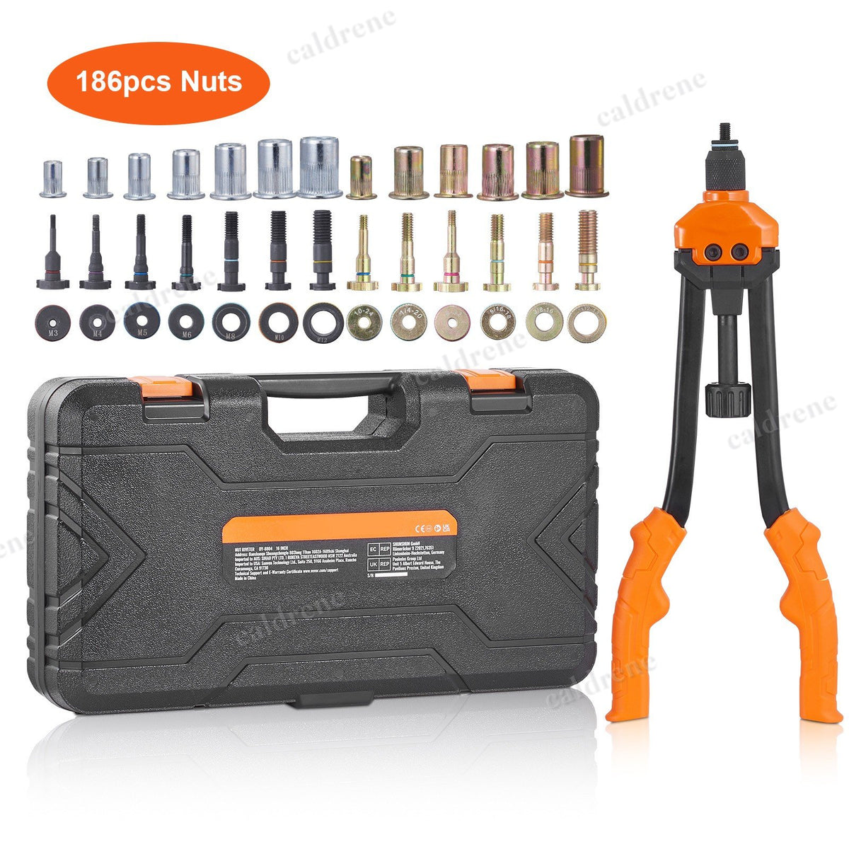 Rivet Nut Tool Kit with 186 Rivet Nuts – view 9