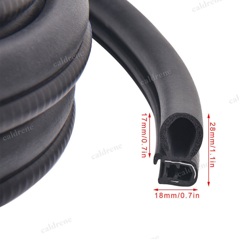 Rubber Seal Weather Strip for Car Doors and Trunk, 20 ft – view 2