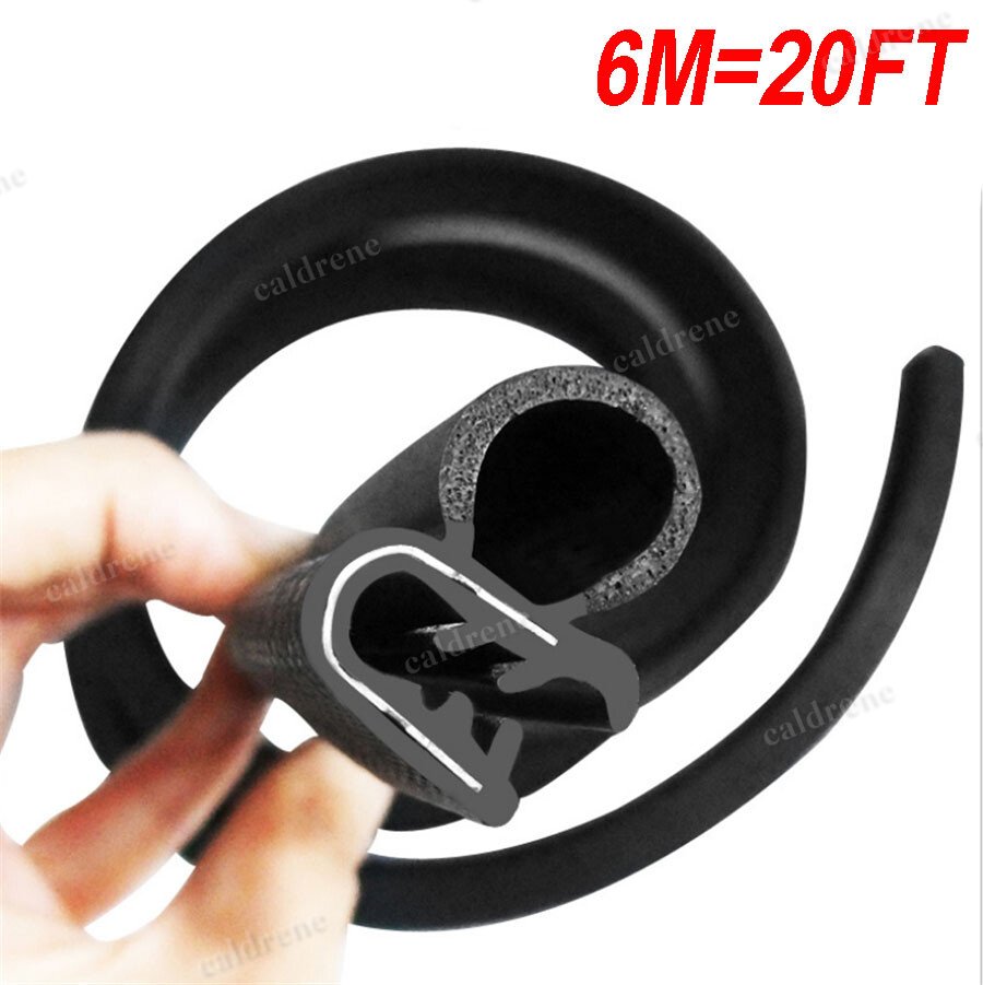 Rubber Seal Weather Strip for Car Doors and Trunk, 20 ft – view 3