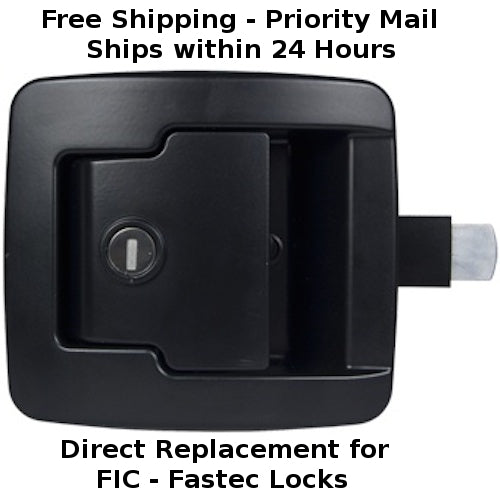 RV Baggage Compartment Door Latch Lock, FIC Style