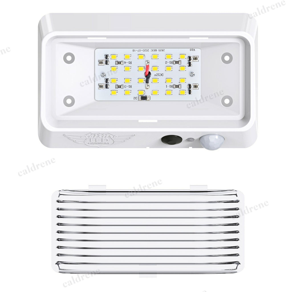RV LED Porch Light with Motion Sensor, 12V, White – view 3