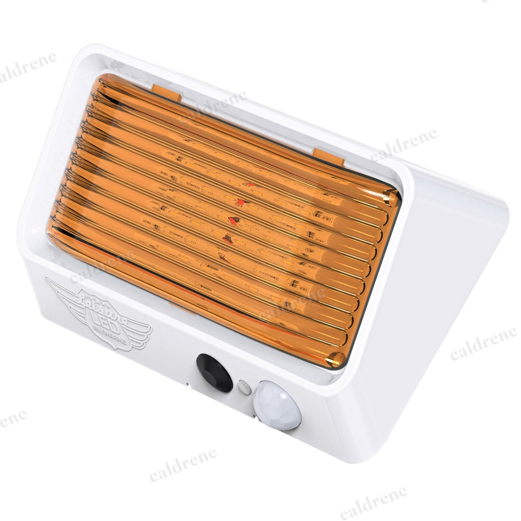 RV LED Porch Light with Motion Sensor, 12V, White – view 9